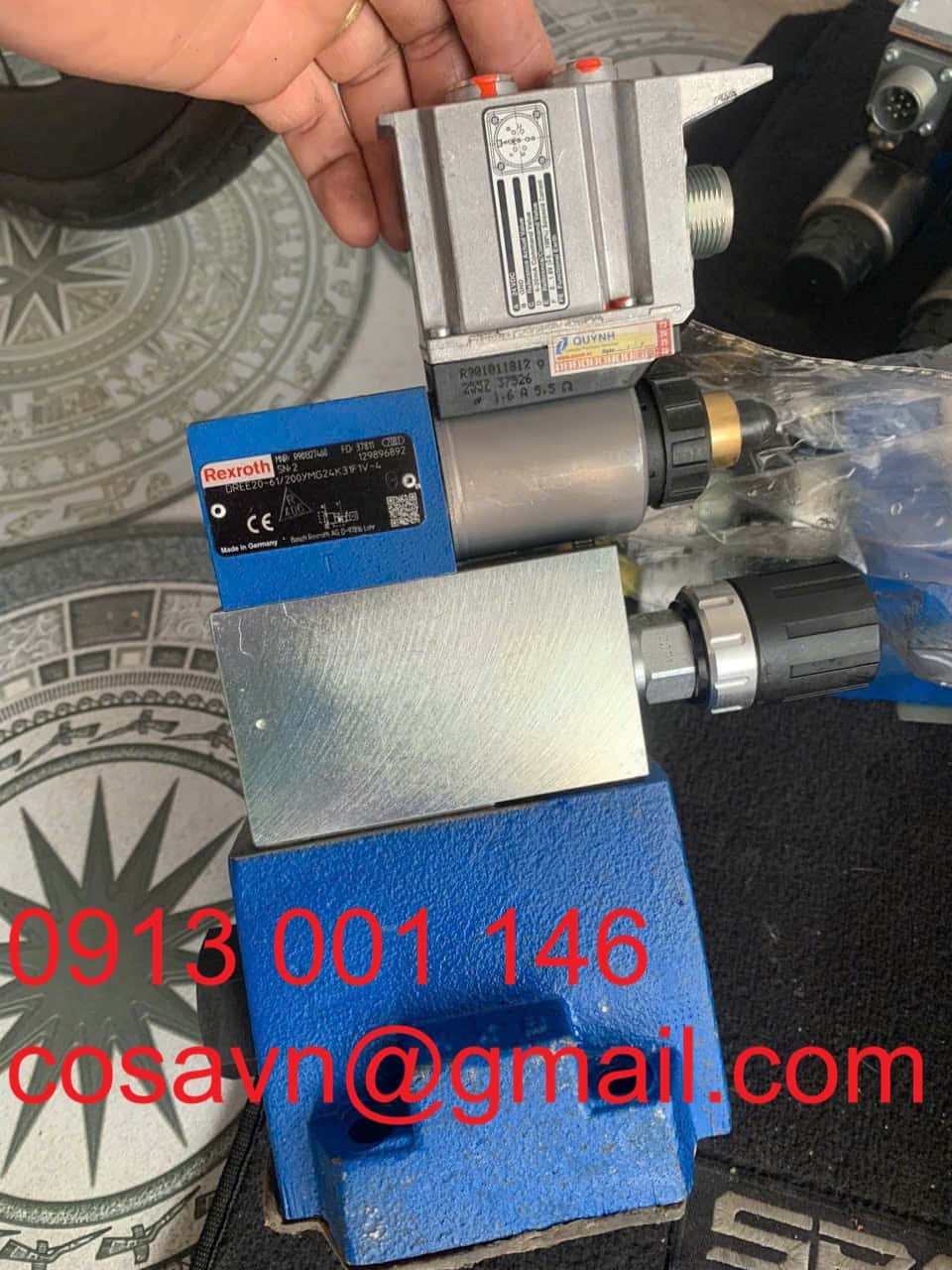 Rexroth Van giảm áp tỷ lệ Rexroth DREE20-61/200YMG24K31F1V-4 DREE20-61/200YMG24K31F1V-4